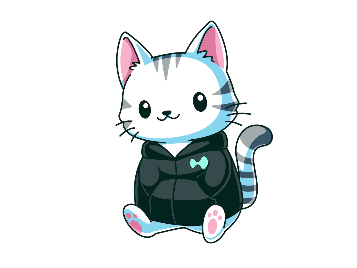 Purr Market Cat Mascot